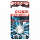 Piles bouton CR2025 3v Maxell