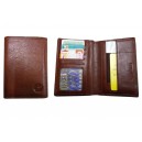 Porte feuilles cuir Vachette veritable T2