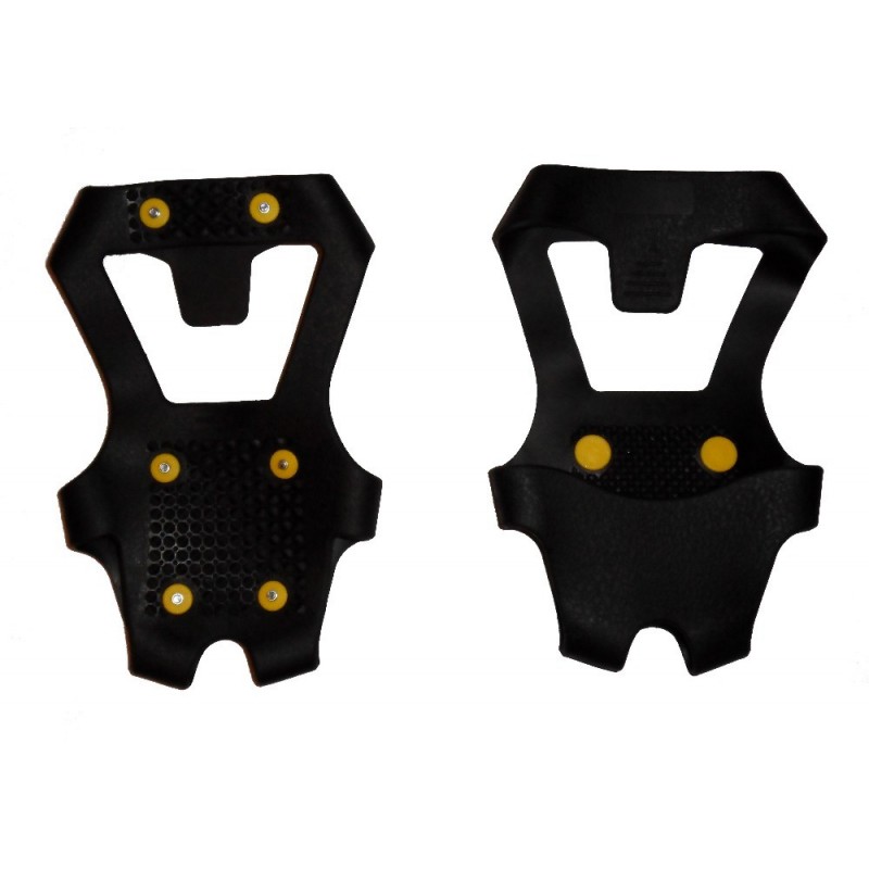 Crampons Antidérapants Pour Chaussures - 10 Pointes En Acier - Idéal Pour La Neige Et La Glace - Unisexe - Taille Unique Ajustable