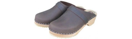 Sabots cuir et bois Sabots cuir et bois